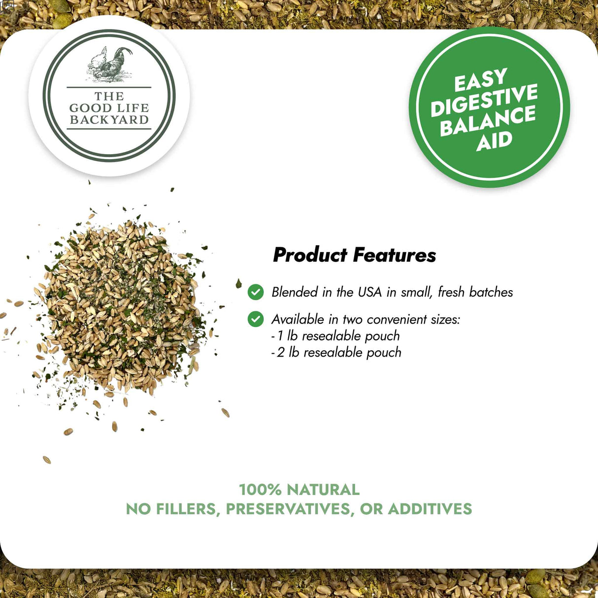 Digest & Detox - Gut Health Blend (Chicken Feed Additive)