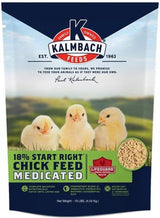 18% All Natural Start Right Chick Crumbles Medicated - 10 lb
