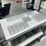 12-Egg Cartons - Clear Plastic