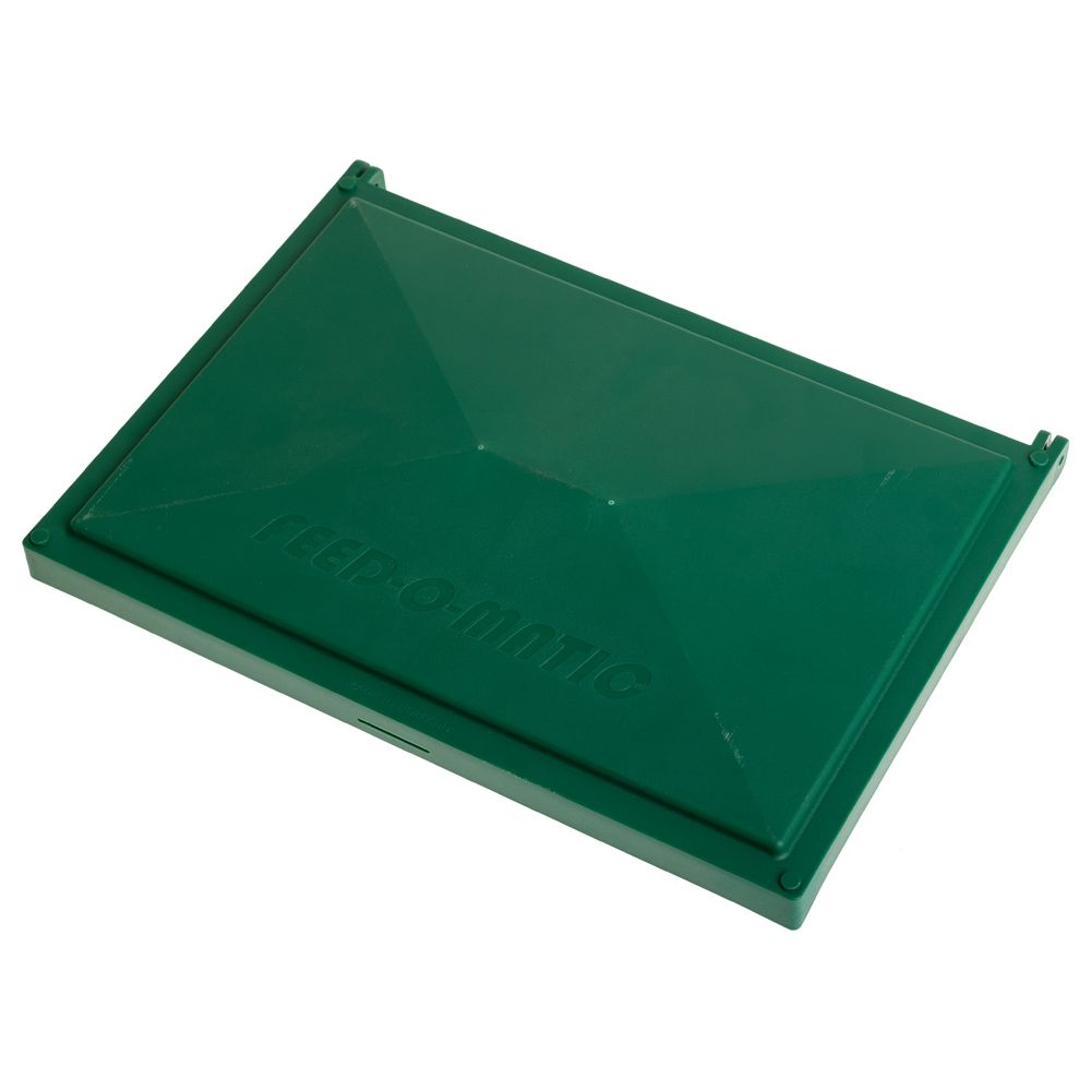 Spare Green Lid for Feedomatic Treadle Feeder for 26 and 44 lbs