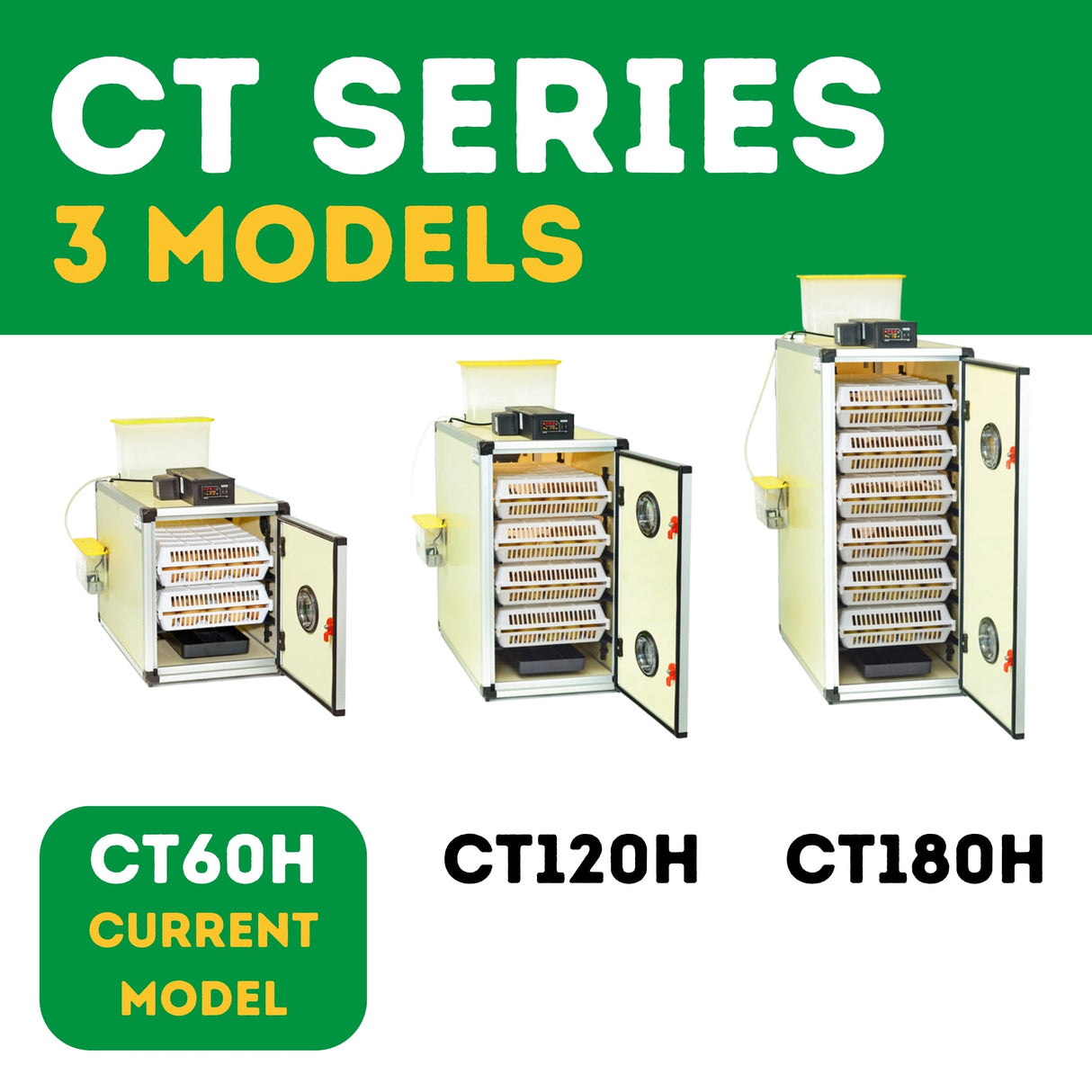CT60 H - Egg Hatcher Only - Automatic Poultry Hatching Machine
