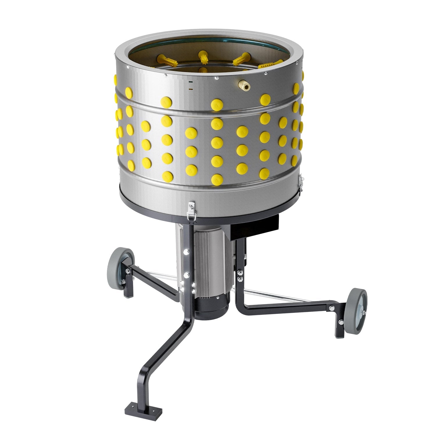 Chicken Plucker with ProA Natural Rubber Fingers