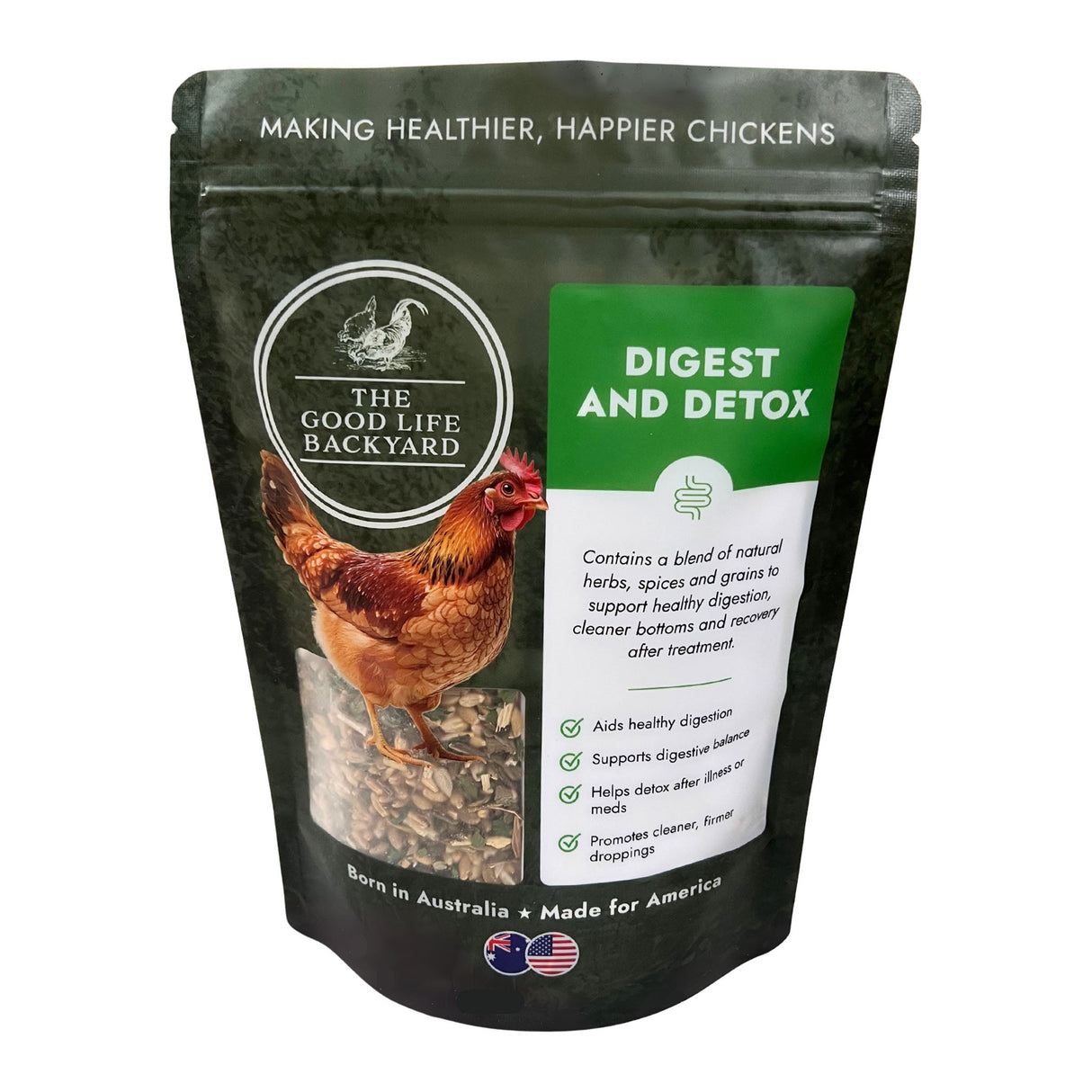 Digest & Detox - Gut Health Blend (Chicken Feed Additive)