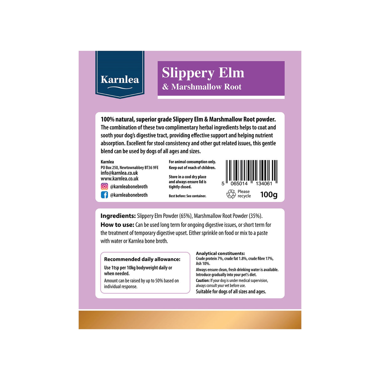 Slippery Elm & Marshmallow Root Powder