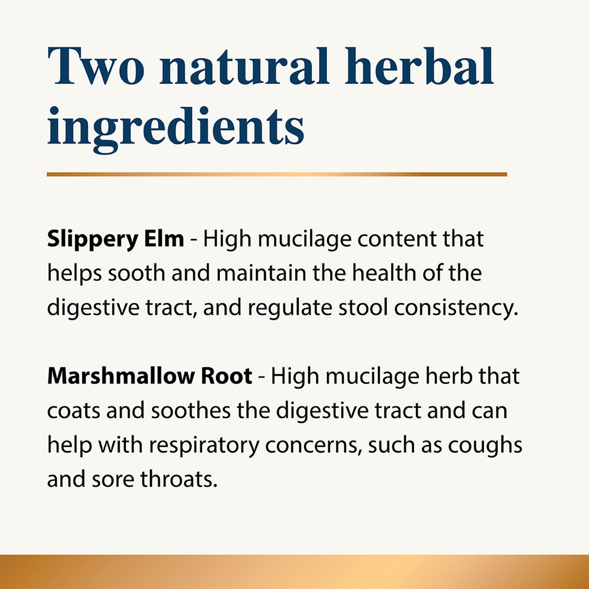 Slippery Elm & Marshmallow Root Powder