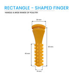 Natural Rubber Chicken Plucking Fingers ProA