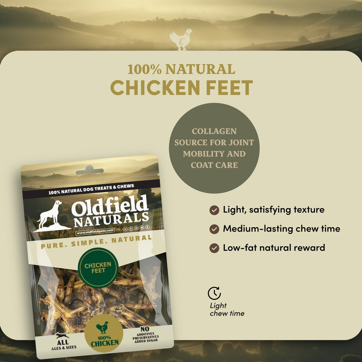 Chicken Feet - Dog Treats