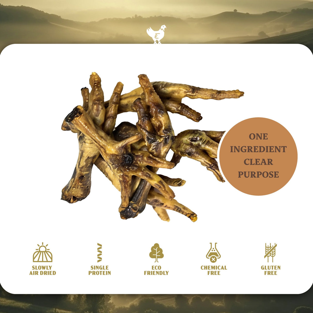 Chicken Feet - Dog Treats