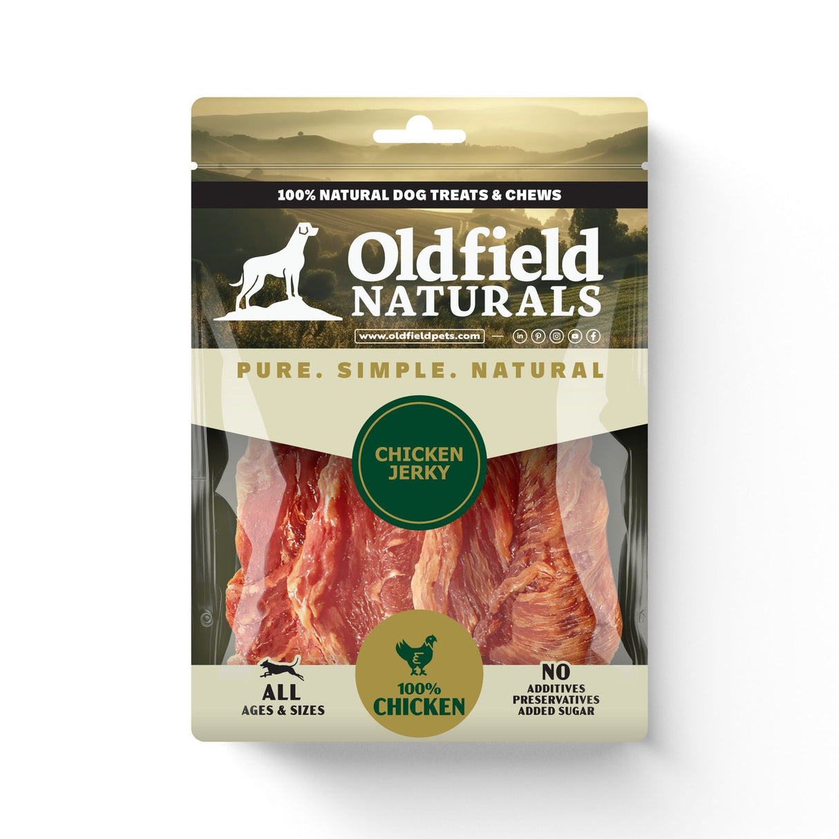 Chicken Jerky - Dog Treats (8.8 oz)