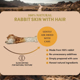 Rabbit Skin with Hair - Dog Treats