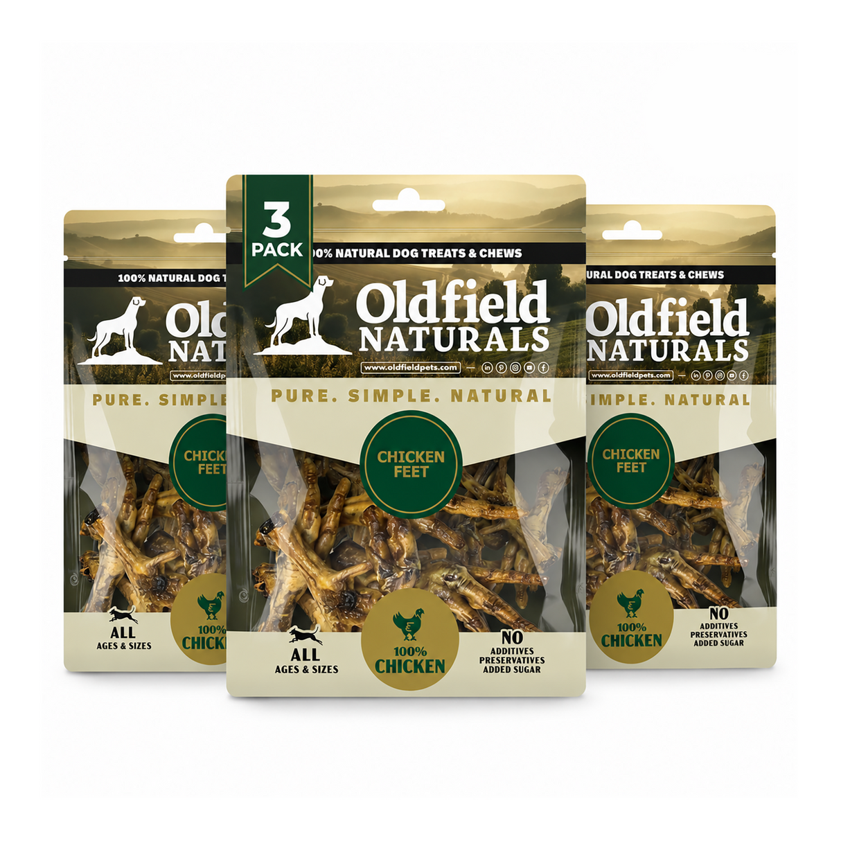 Chicken Feet - Dog Treats