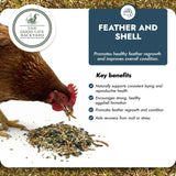 Feather and Shell - Calci-Protein Blend (Chicken Feed Additive)