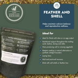 Feather and Shell - Calci-Protein Blend (Chicken Feed Additive)