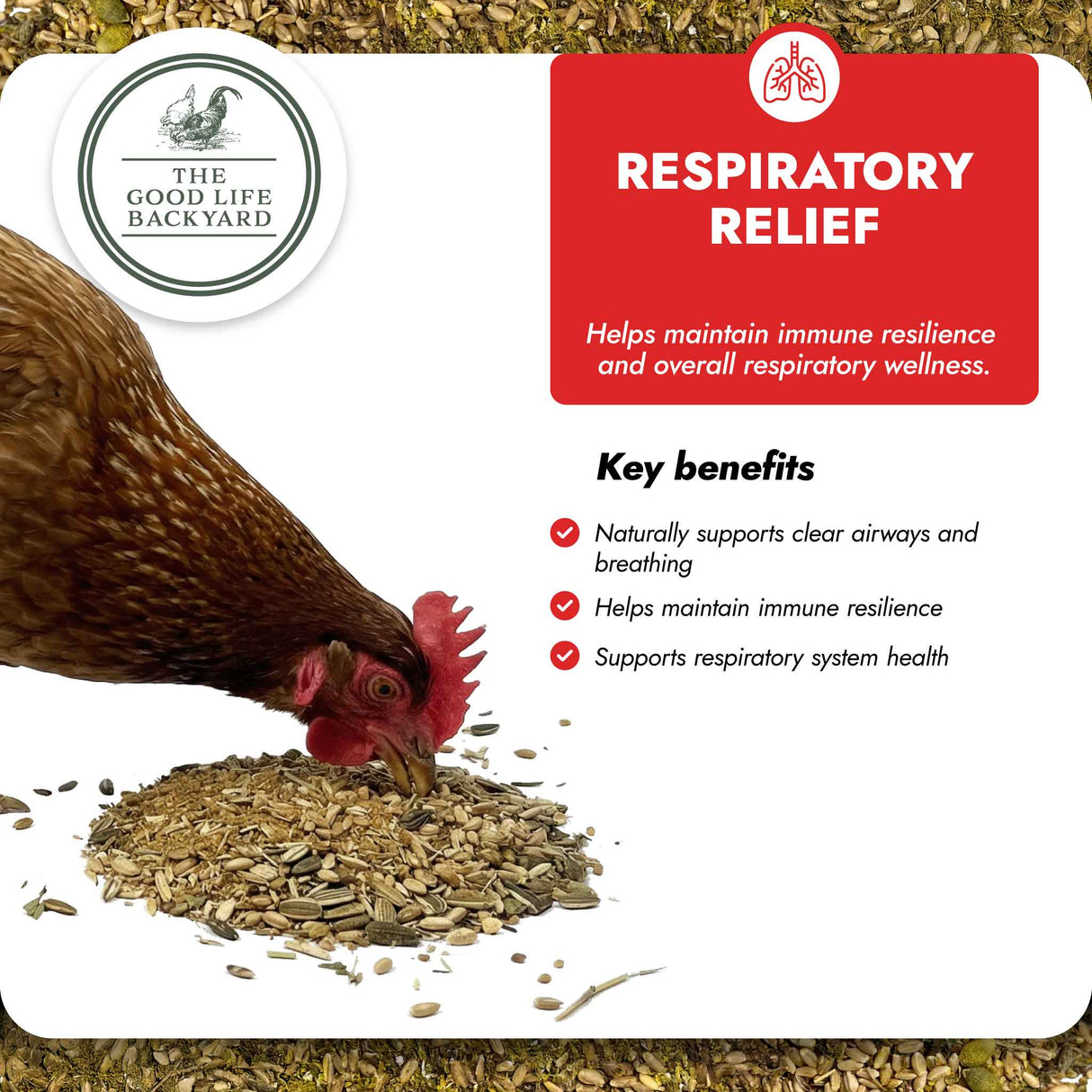 Respiratory Relief - Spice Blend (Chicken Feed Additive)