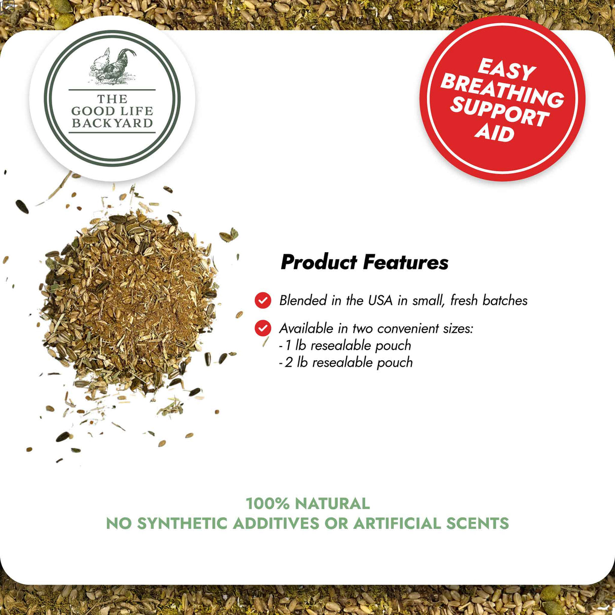 Respiratory Relief - Spice Blend (Chicken Feed Additive)