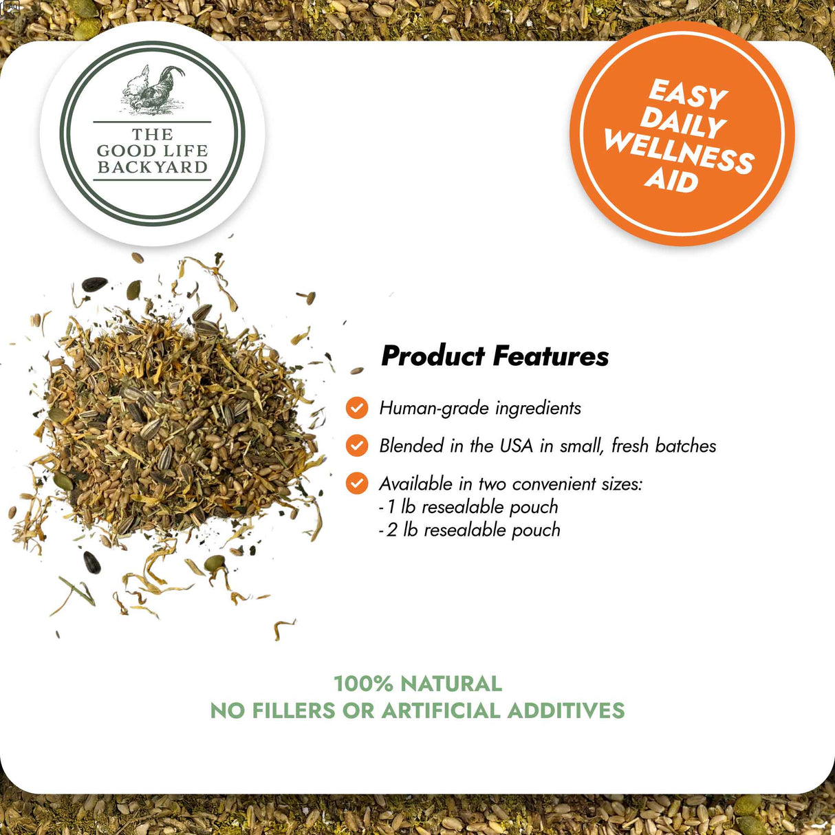 Superfood Strength - General Wellbeing (Chicken Feed Additive)