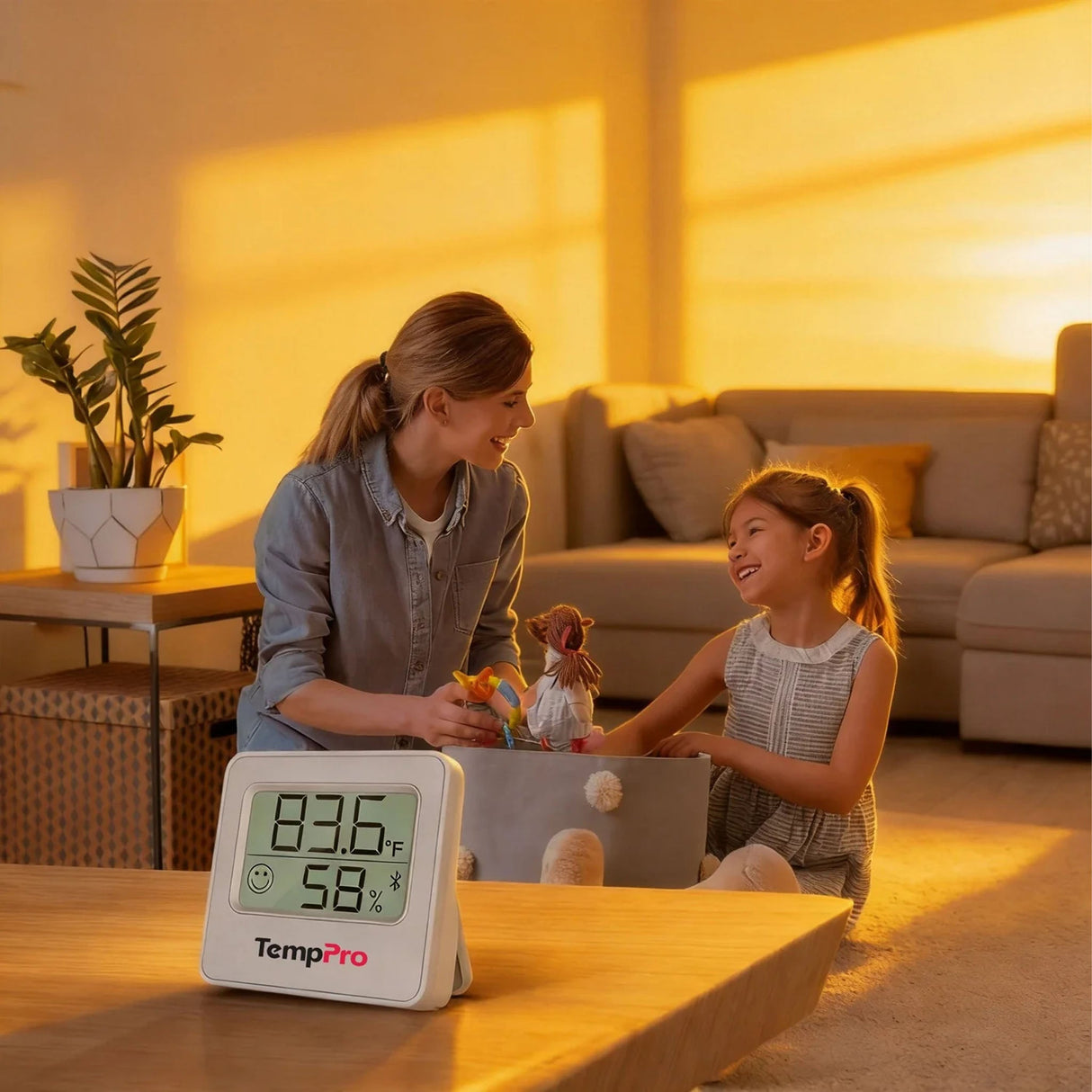 ThermoPro Bluetooth Indoor Humidity & Temperature Monitor - TP357